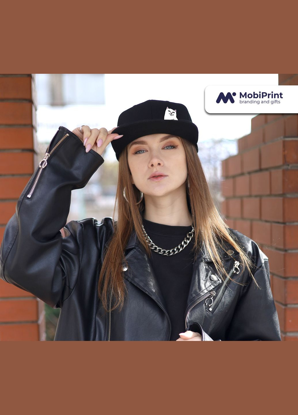 Кепка Snap Mesh мем Білий Кіт с пальцем (meme Cat Middle finger) Білий (9277-2851-WT) MobiPrint (292866279)