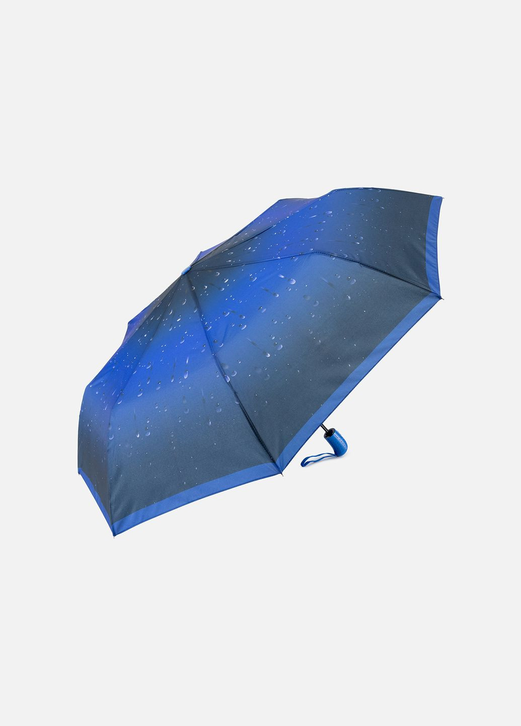 Жіноча напівавтоматична парасолька колір синій ЦБ-00248849 No Brand (289843266)