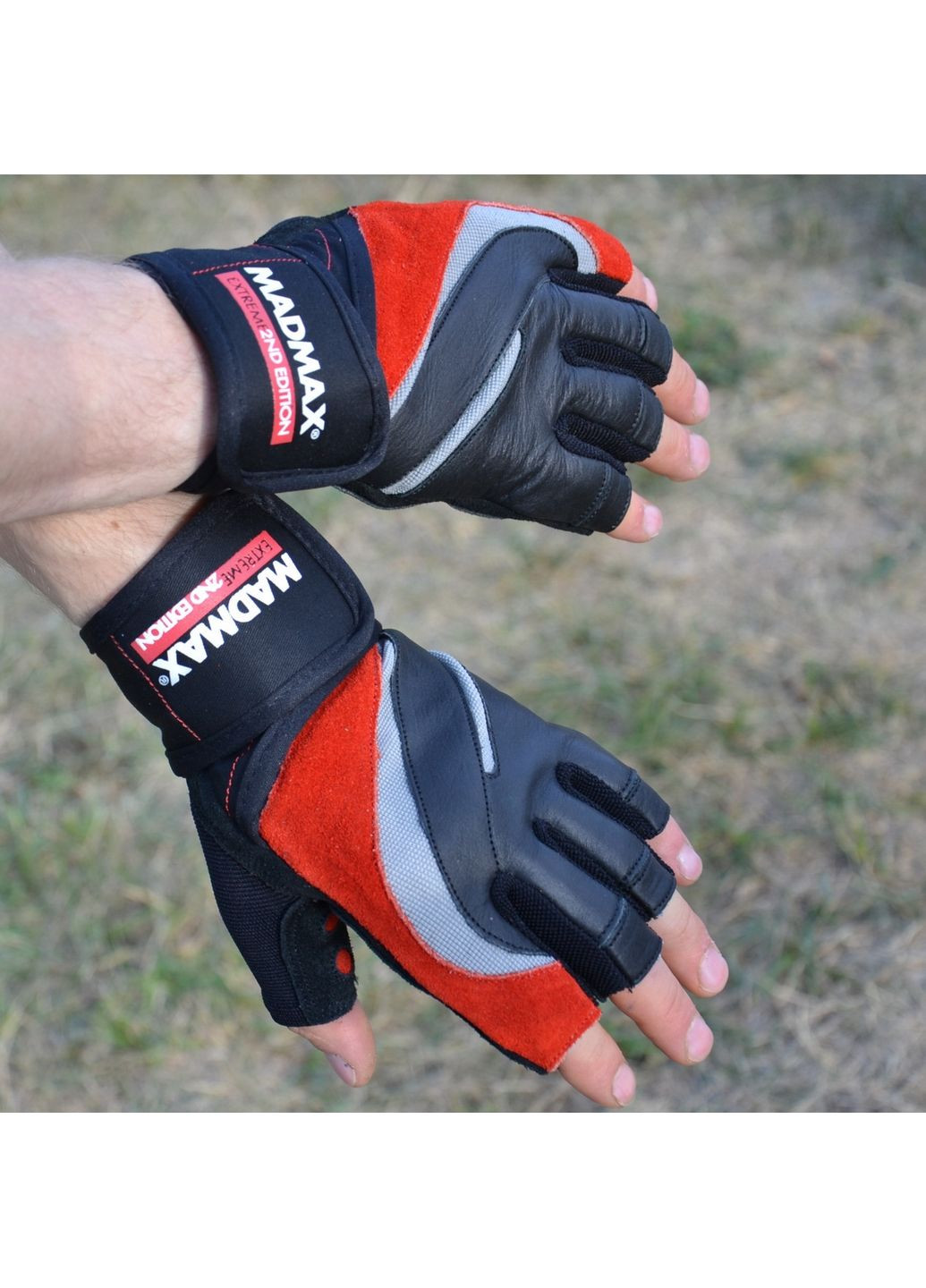 Унисекс перчатки для фитнеса L Mad Max (279321250)