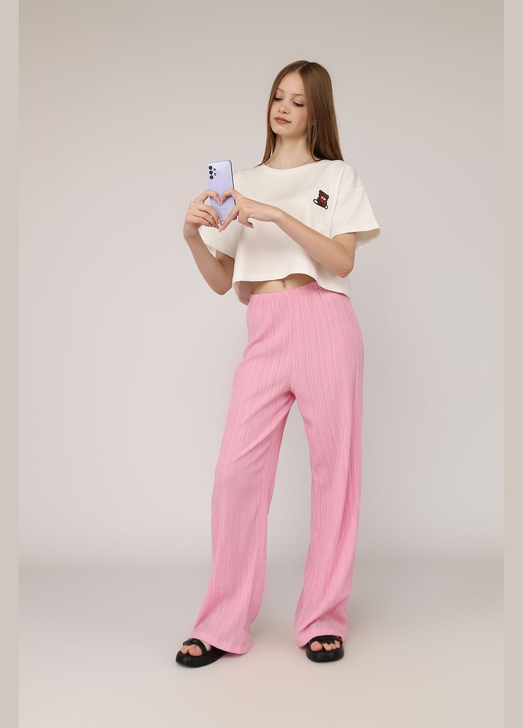 Футболка з коротким рукавом жіноча колір білий ЦБ-00276466 ARMA LIFE - (334257361)