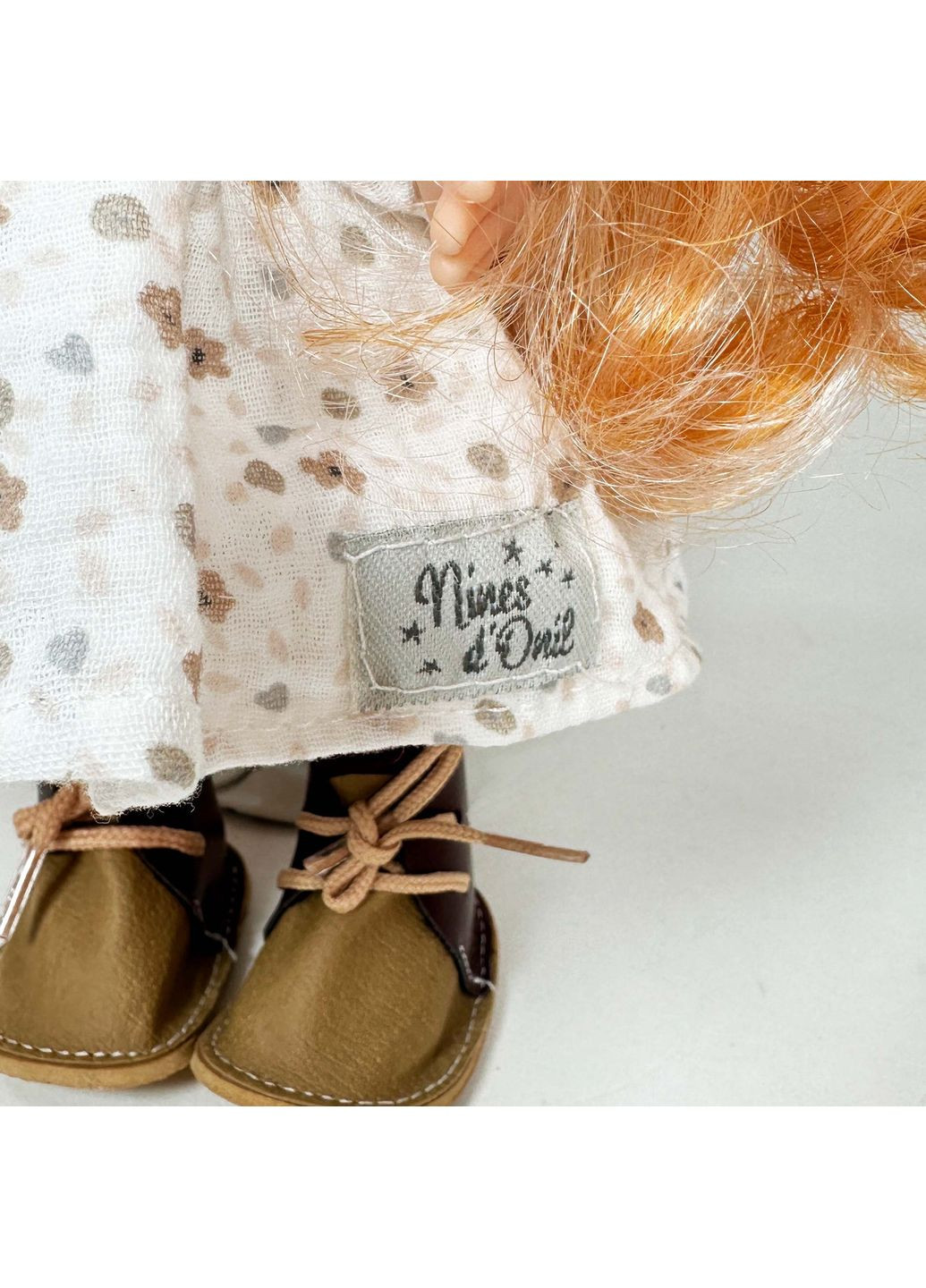 Испанская кукла Миа блондинка виниловая девочка с длинными волосами для игры и коллекционирования 30 см Nines D'Onil (370602858)