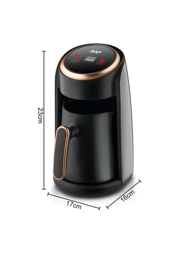 Электрическая турка кофеварка из нержавеющей стали турецкий кофейник с автоматическим выключением электротурка 600Вт (SP185) RAF (361029078)