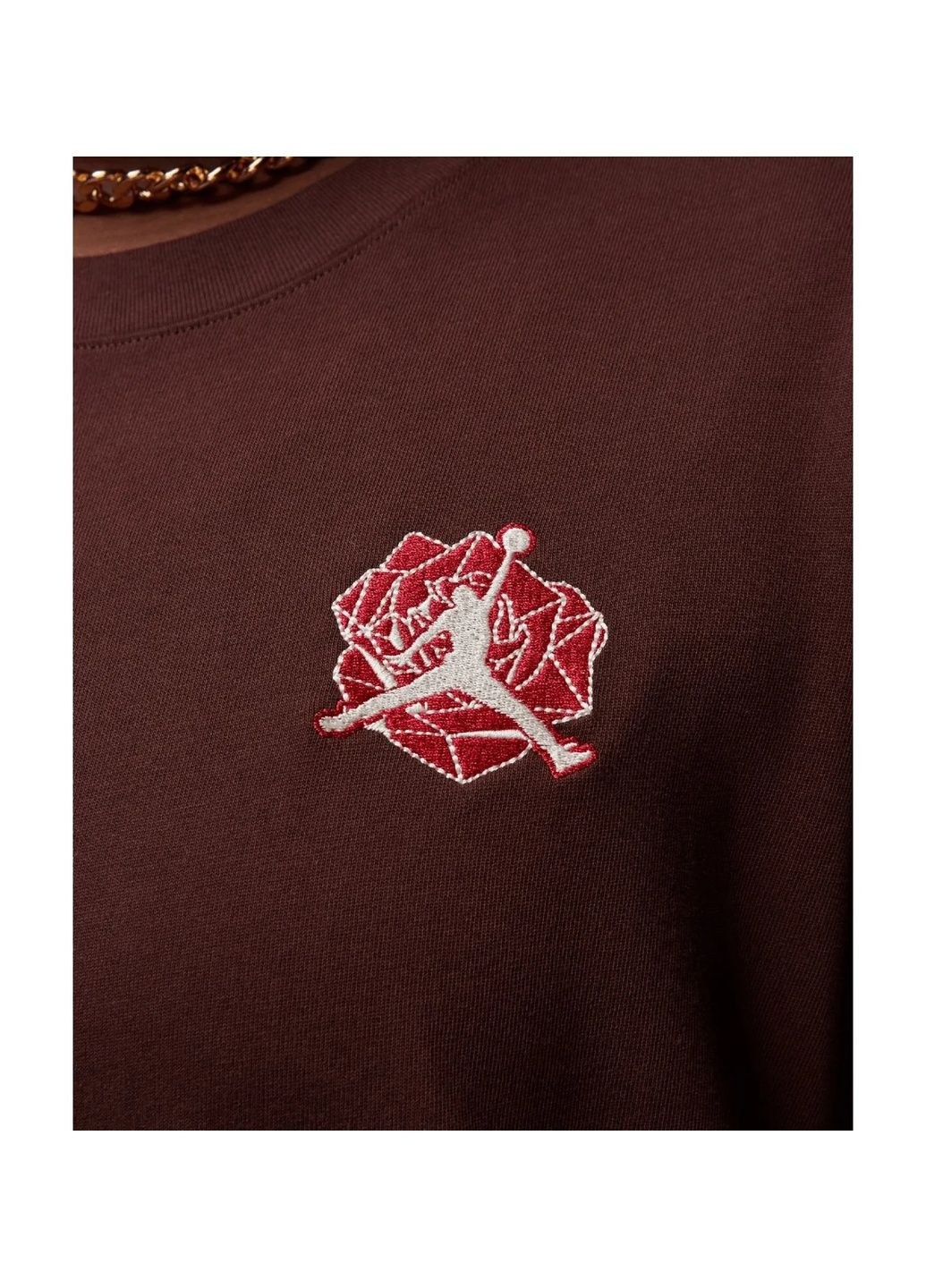 Женская футболка X Teyana Taylor Vintage T-Shirt Brown Air Jordan - (365962321)