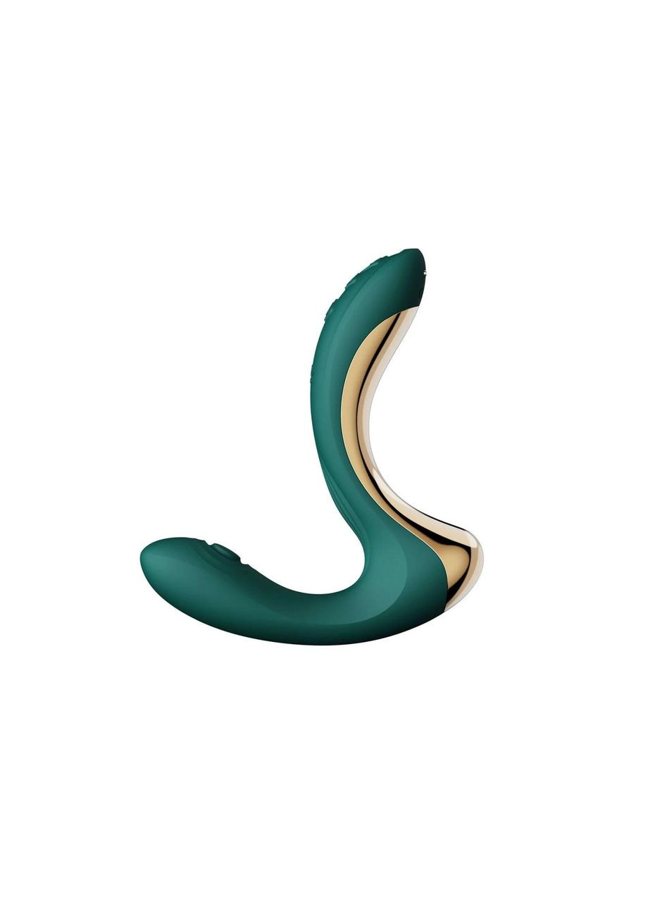 Вібратор-пульсатор з вакуумною насадкою Zalo – Talis G-Spot PulseWave Vibrator Turquoise Green No Brand (366878679)