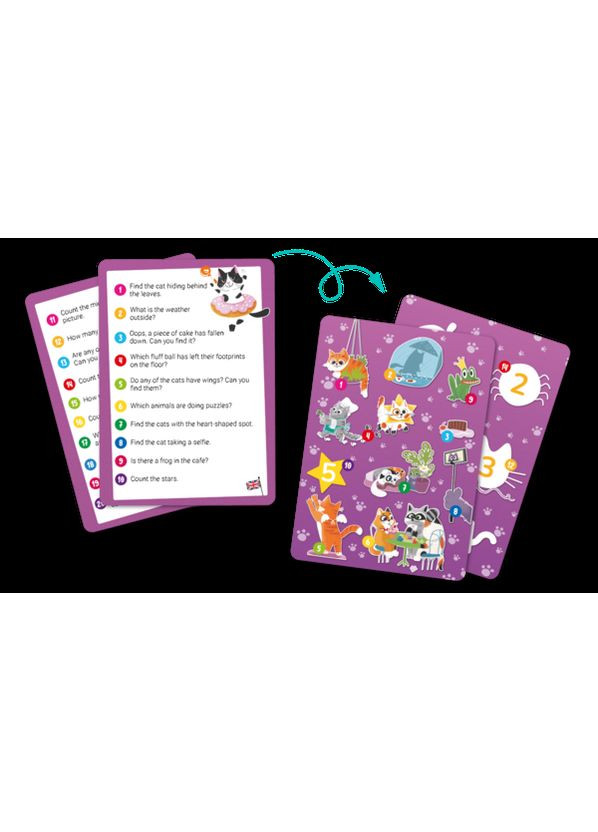 Пазл Ищи и находи Кошачье кафе, 100 элементов (300667) Dodo (372615964)