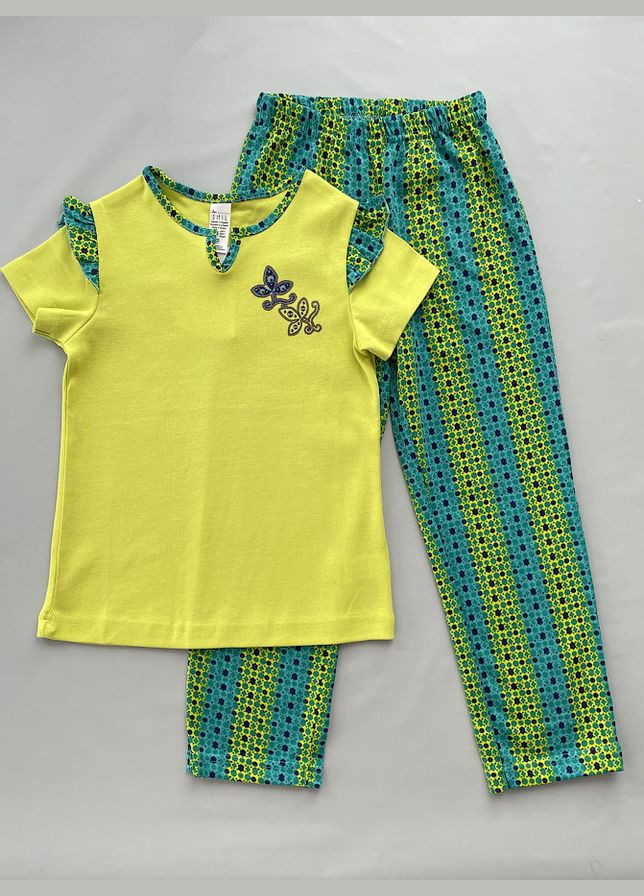 Салатовая пижама для девочки Smil