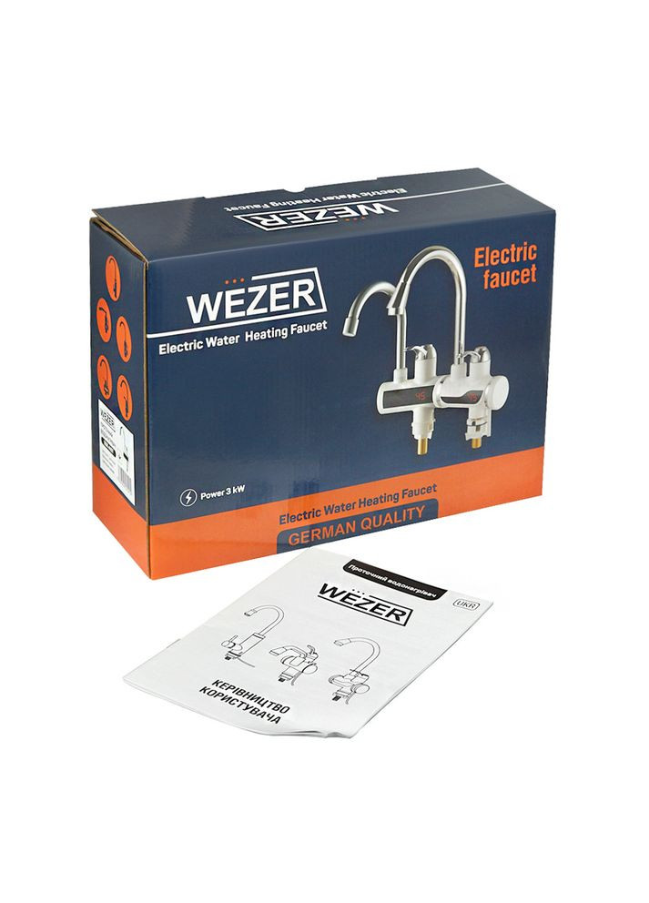 Електричний проточний водонагрівач Wezer (275335784)