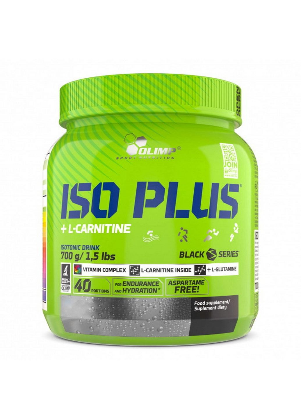 Ізотонік Iso Plus, 700 грам Холодний чай Olimp (293419079)