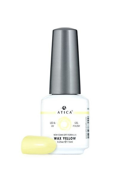 Гель-лак № 111 Wax Yellow 7,5 мл. Atica (299385694)