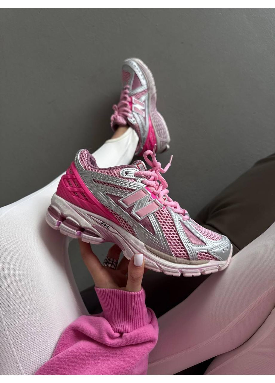 Розовые демисезонные кроссовки мужские new balance 1906r pink silver нью беланс 1906r No Brand