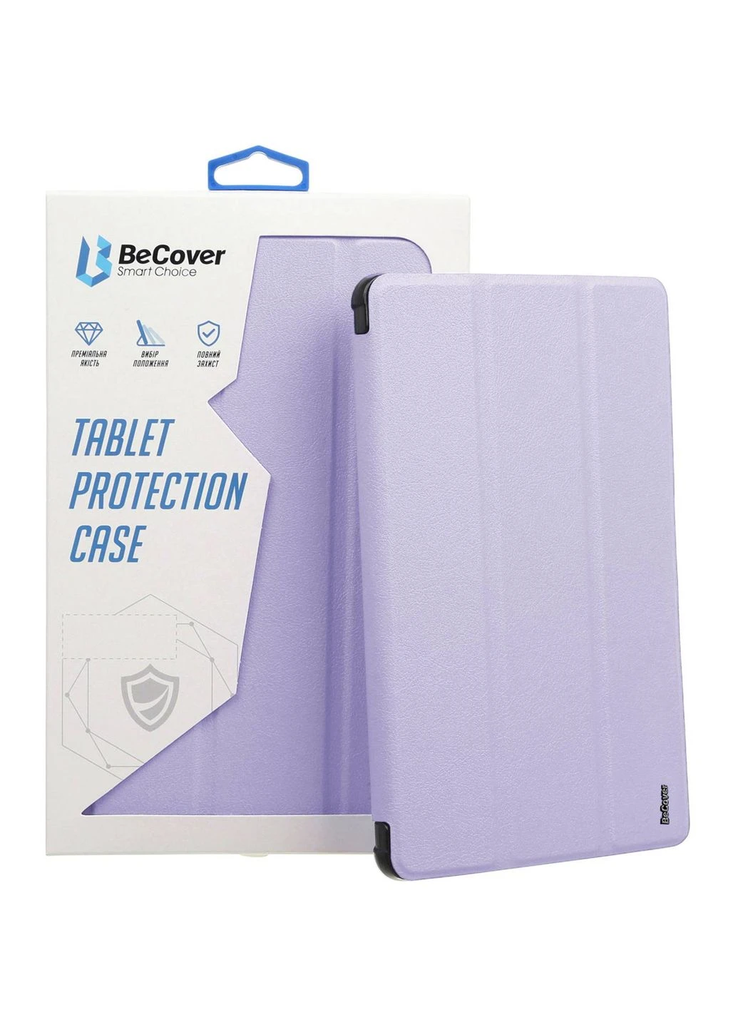 Чохол-книжка Ultra Slim Origami Transparent з кріпленням Apple для Apple iPad 10.9' 2022 Purple (712941) BeCover (370616849)