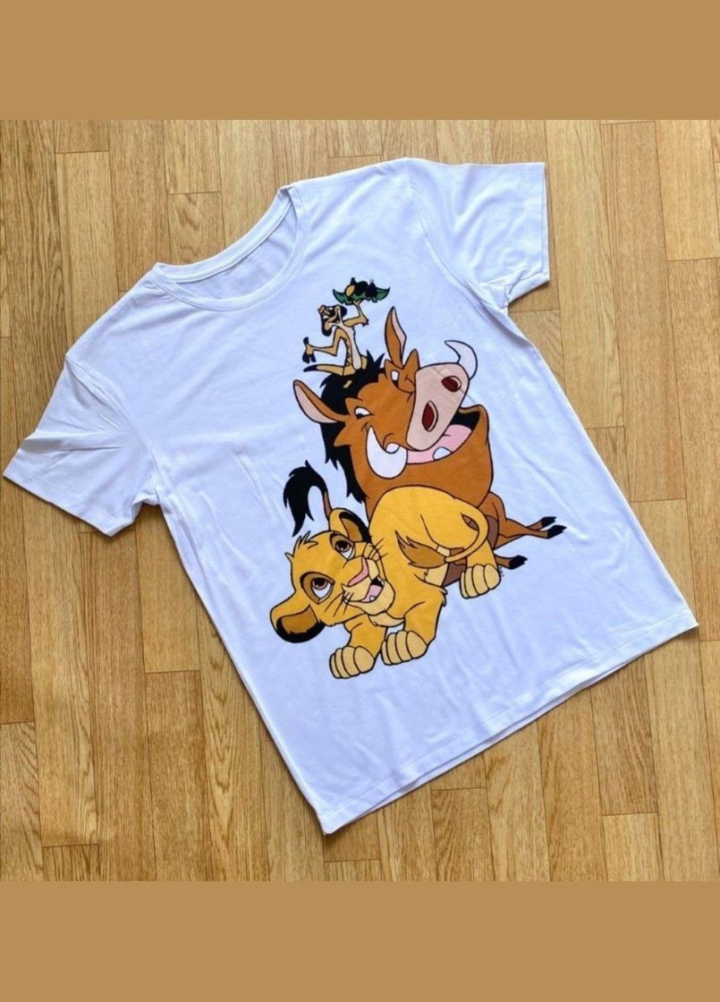 Біла літня футболка для дівчинки дитяча біла 2647142106 No Brand