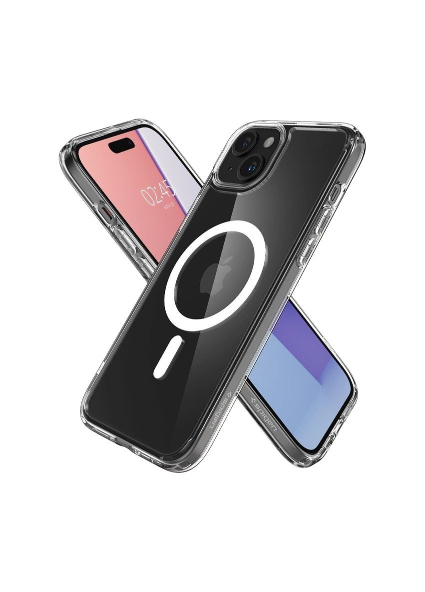 Чехол Ultra Hybrid MagSafe для iPhone 15 Plus White (ACS06660) Spigen (301510775)