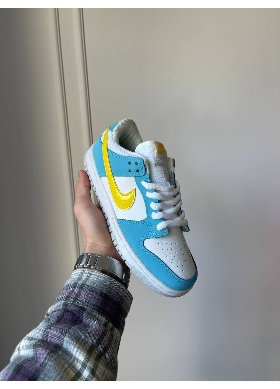 Кросівки жіночі Nike Dunk Low Next Nature GS 'Homer' | Найк сб Данк низькі блакитні No Brand блакитні демісезони (353872816)