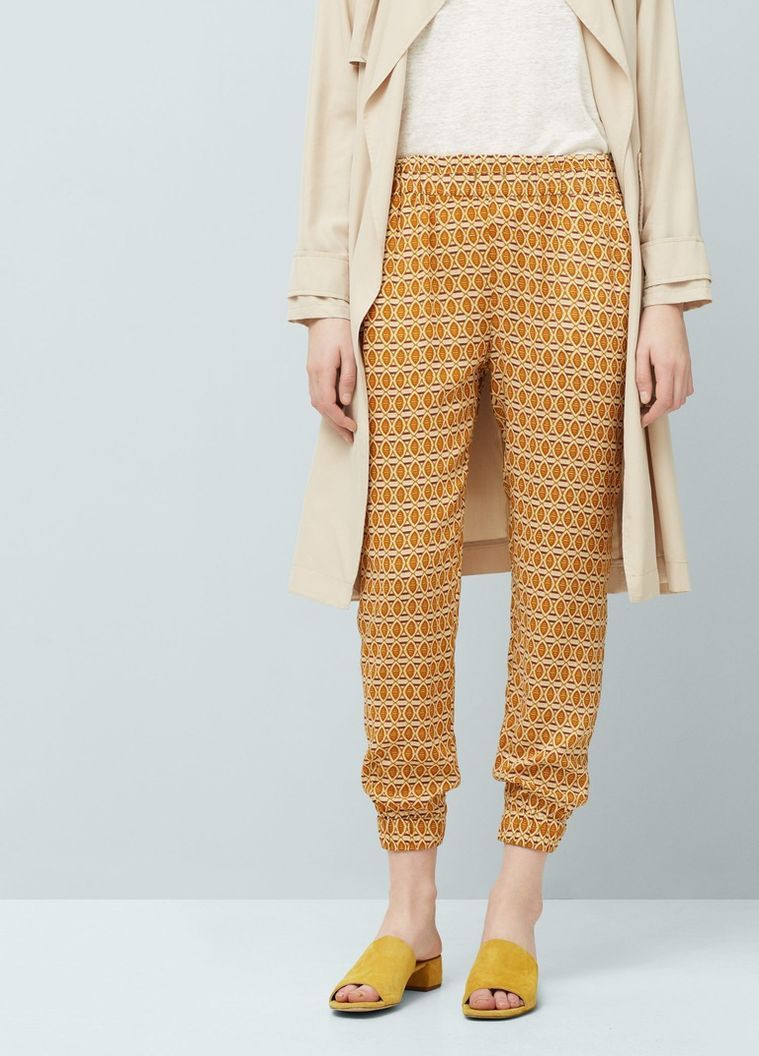 Брюки Красный Mango (323063653)