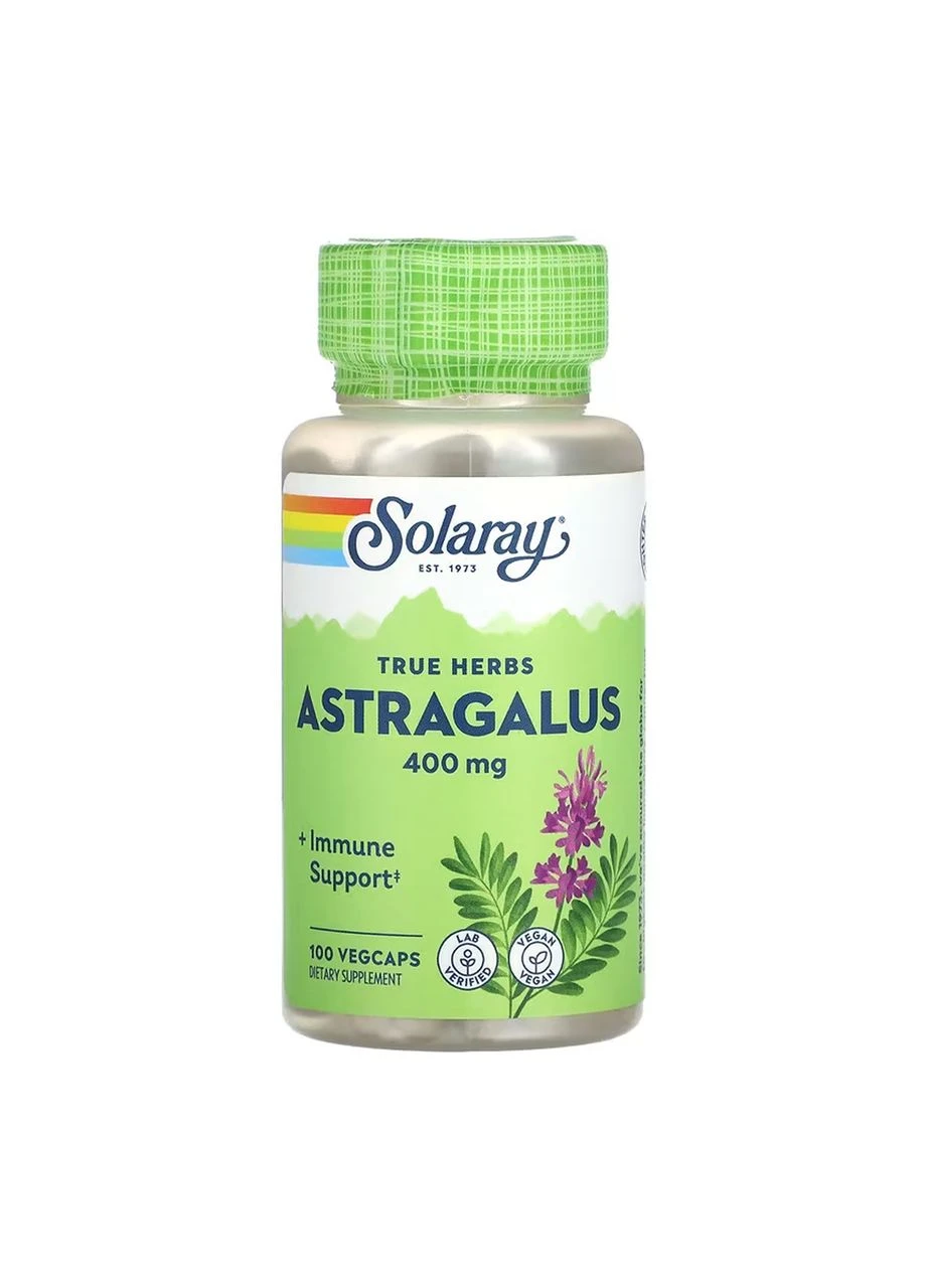 Astragalus Root 400mg - 100 vcaps Solaray (369396593)