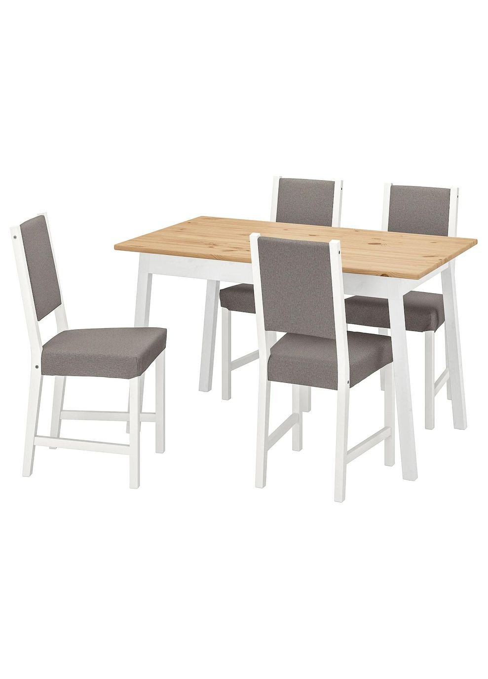 Стіл і 4 стільці ІКЕА PINNTORP / STEFAN 125 см (s39547834) IKEA (293483756)