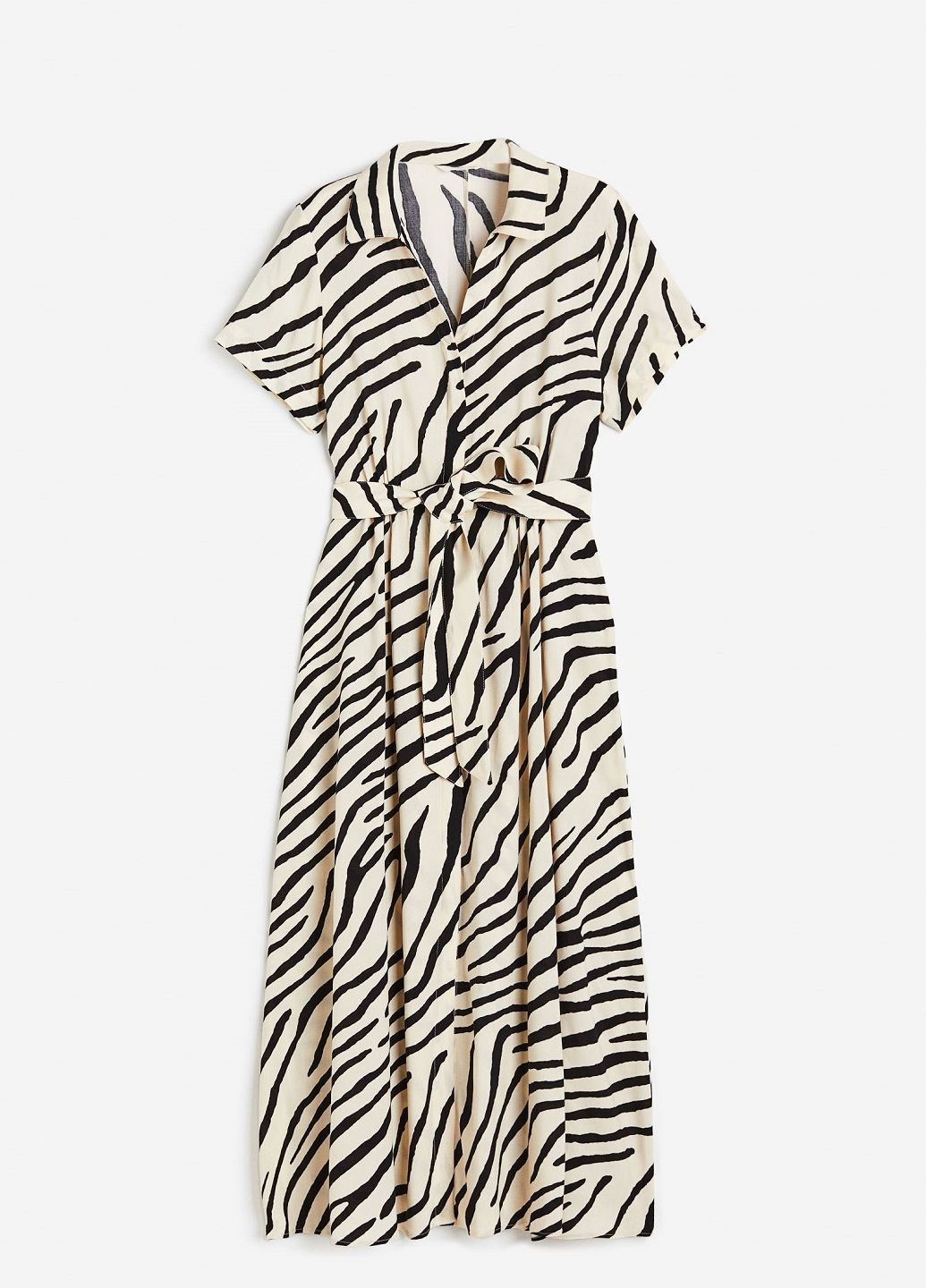 Молочна кежуал сукня H&M однотонна