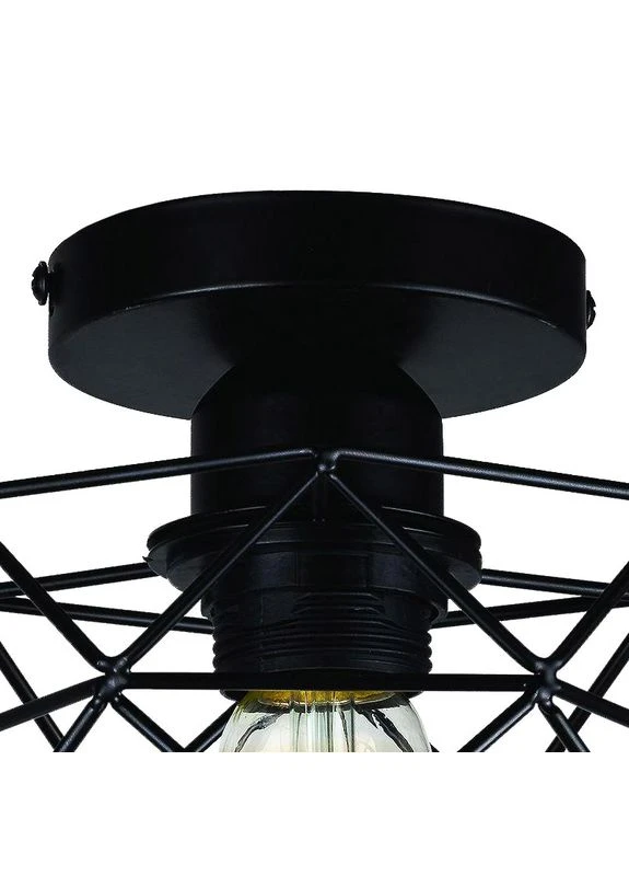 Люстра стельова LS-17193F-1 BK чорна Light House (379925080)