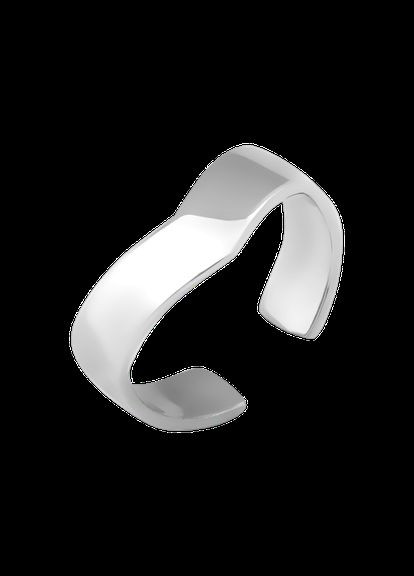 Серебряное Кольцо на фаланге без камешков Треугольник Каштан (342334918)