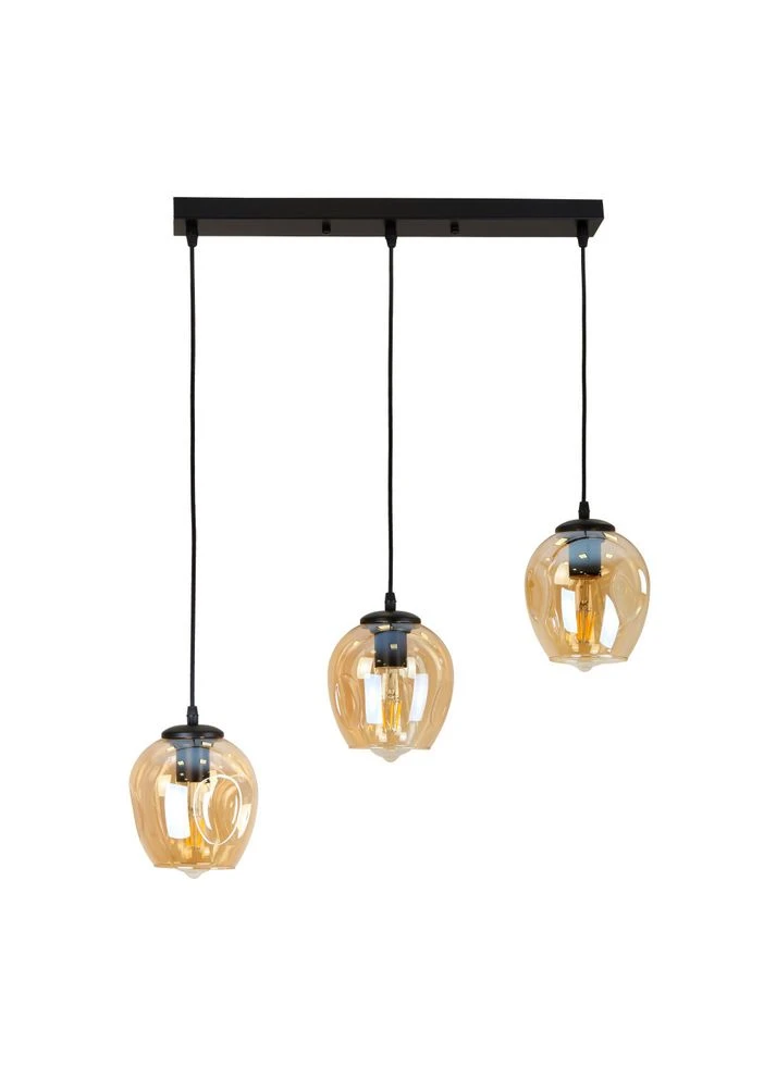 Подвесной светильник 756PR0231F-3 BK+BR (500) Levistella (398367098)