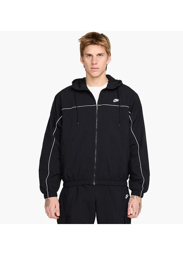 Черная демисезонная ветровка Nike