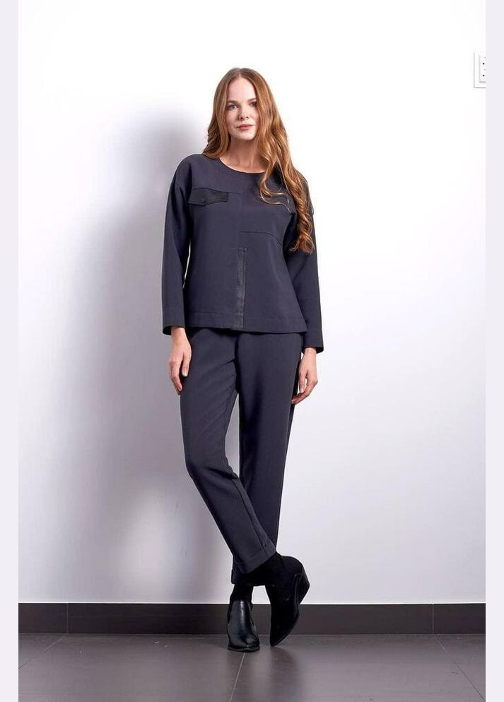 Костюм жіночий брючний дизайнерський стильний Деликат МКPR1912-1 Modna KAZKA (336931845)