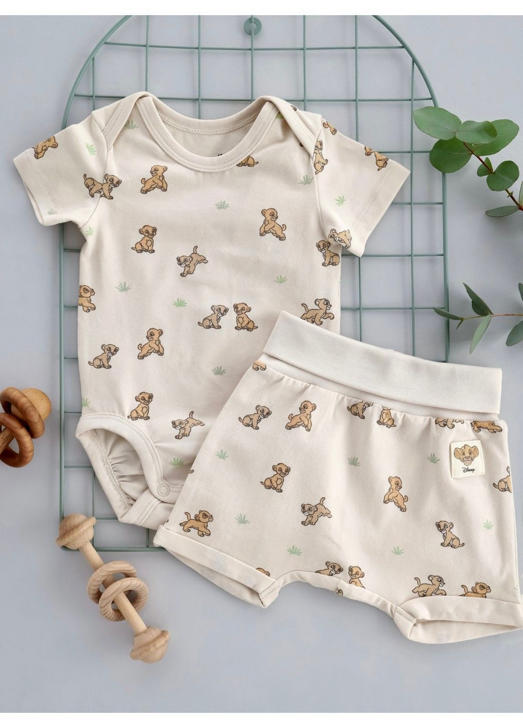 Молочний демісезонний комплект H&M