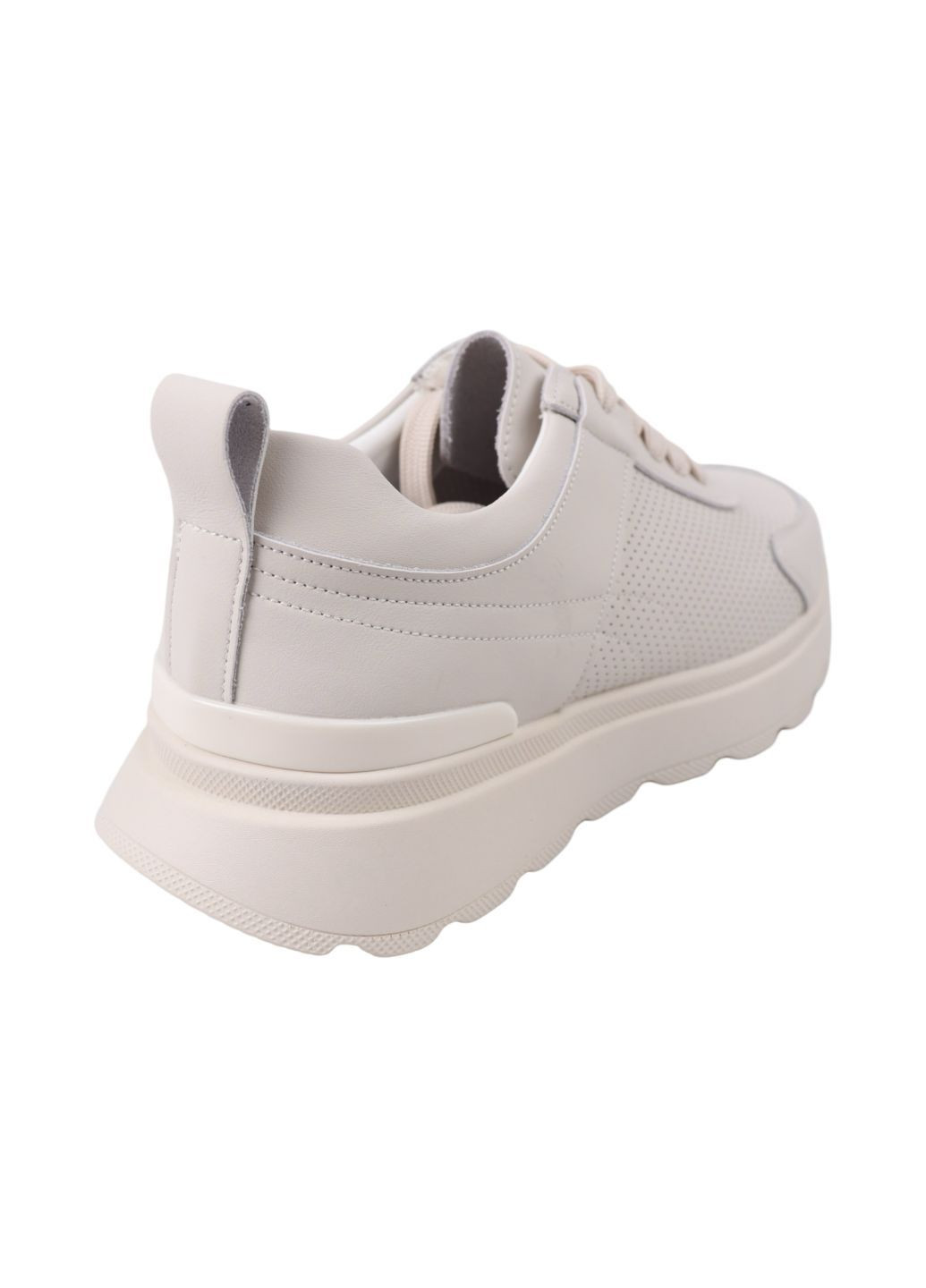 Кросівки жіночі молочні натуральна шкіра Gifanni 339-25LTSP білі (322983025)