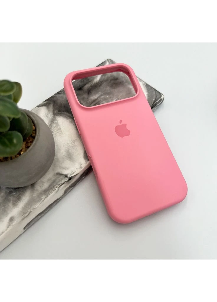 Чехол для смартфона Silicone Full Case AA для Apple iPhone 17 Pro Max 6, Light Pink (FullOpeAAi17PM-6) No Brand Open Cam (383133997)