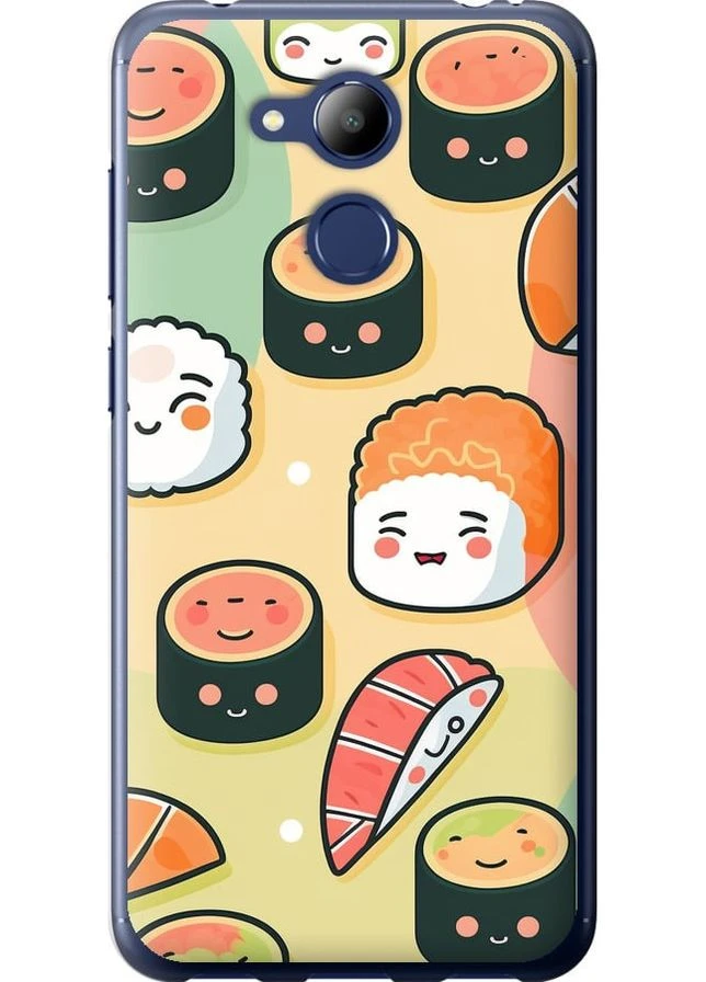 Силіконовий чохол 'Суші патерн' для Endorphone Huawei Honor 6C Pro (278236297)
