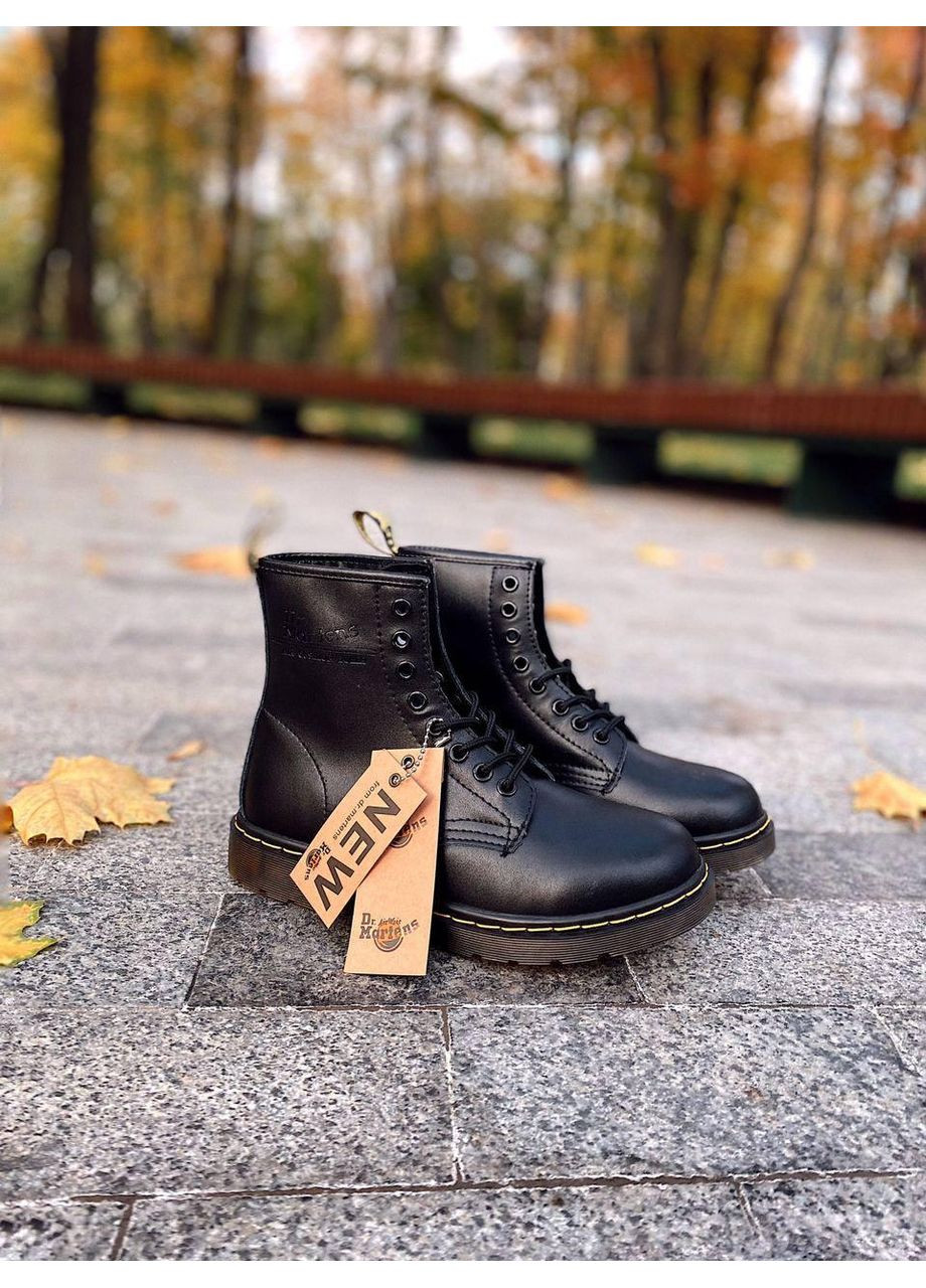 Черевики жіночі Dr.Martens 1460 Black Доктор Мартінс No Brand (366072161)