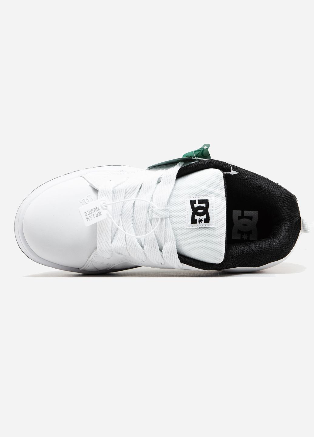 Кроссовки женские и мужские DC Shoes Court Graffik white | ДС Шуз белые No Brand белые всесезоны (315006166)