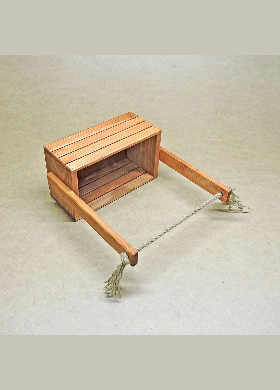 Подарунковий кошик з дерева Бейкер шафран (ПДК-000106) No Brand (328909861)