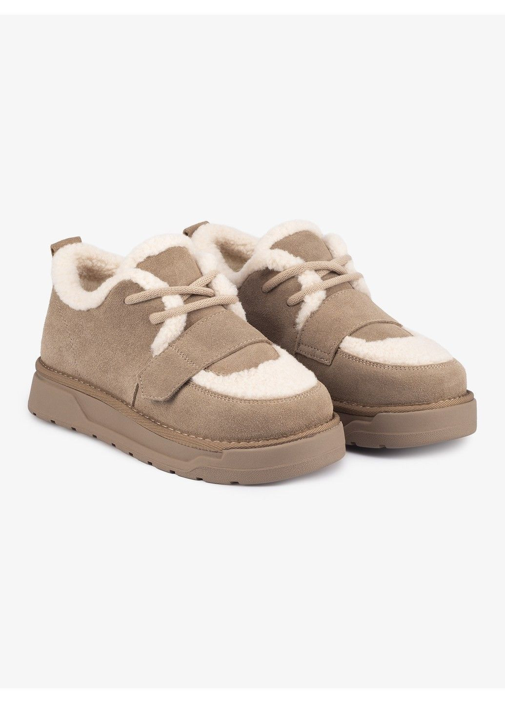 Жіночі кросівки 1101636 Buts бежеві зими (362202794)