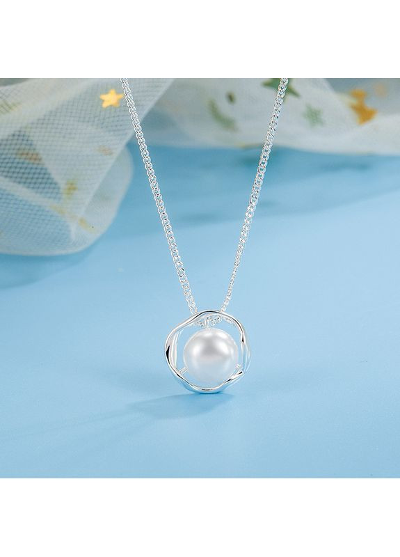 Жіноче намисто з підвіскою Перлина, ніжна прикраса з перлами ( ) China (366874286)