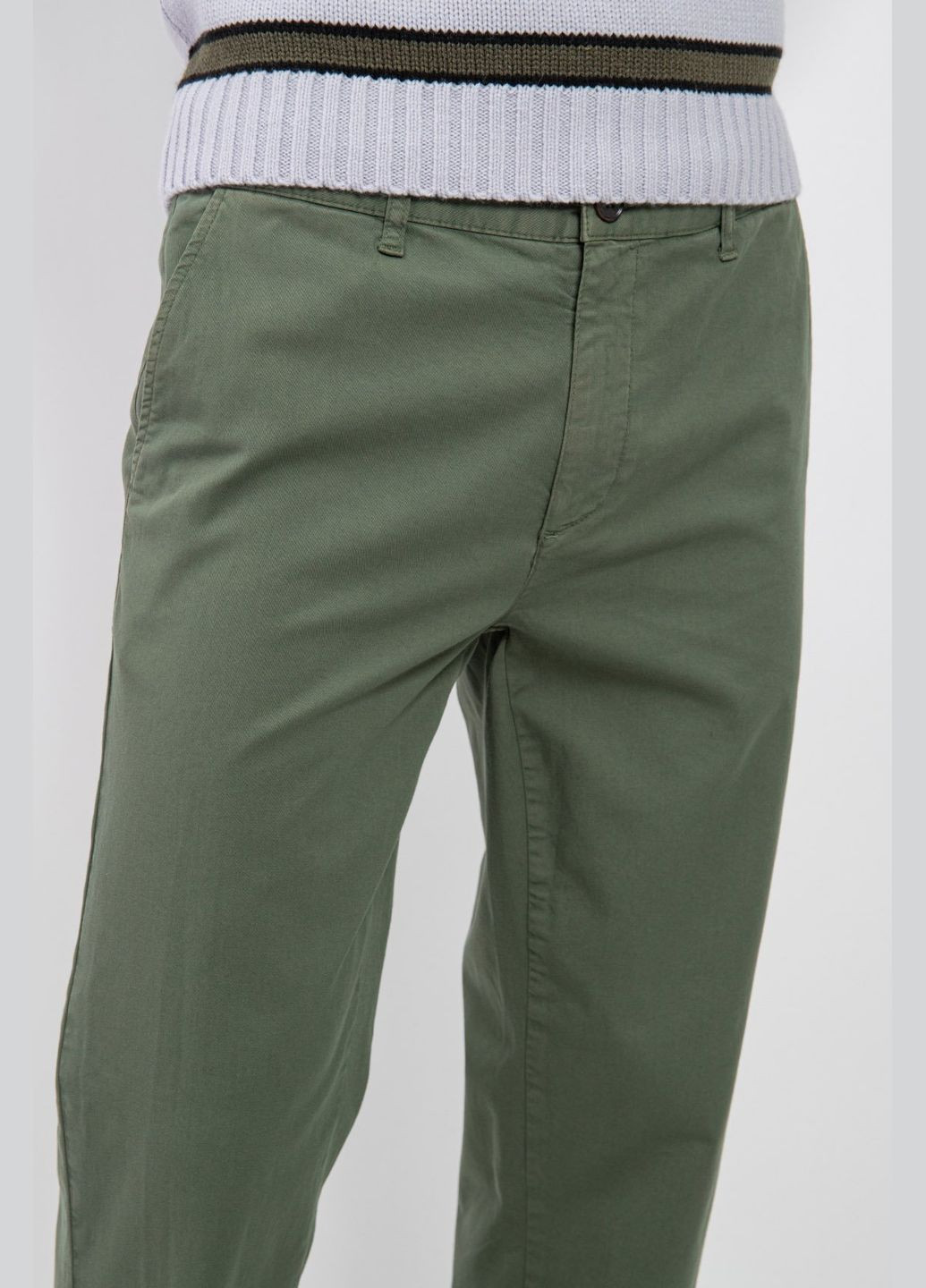 Зеленые кэжуал демисезонные брюки Les Deux