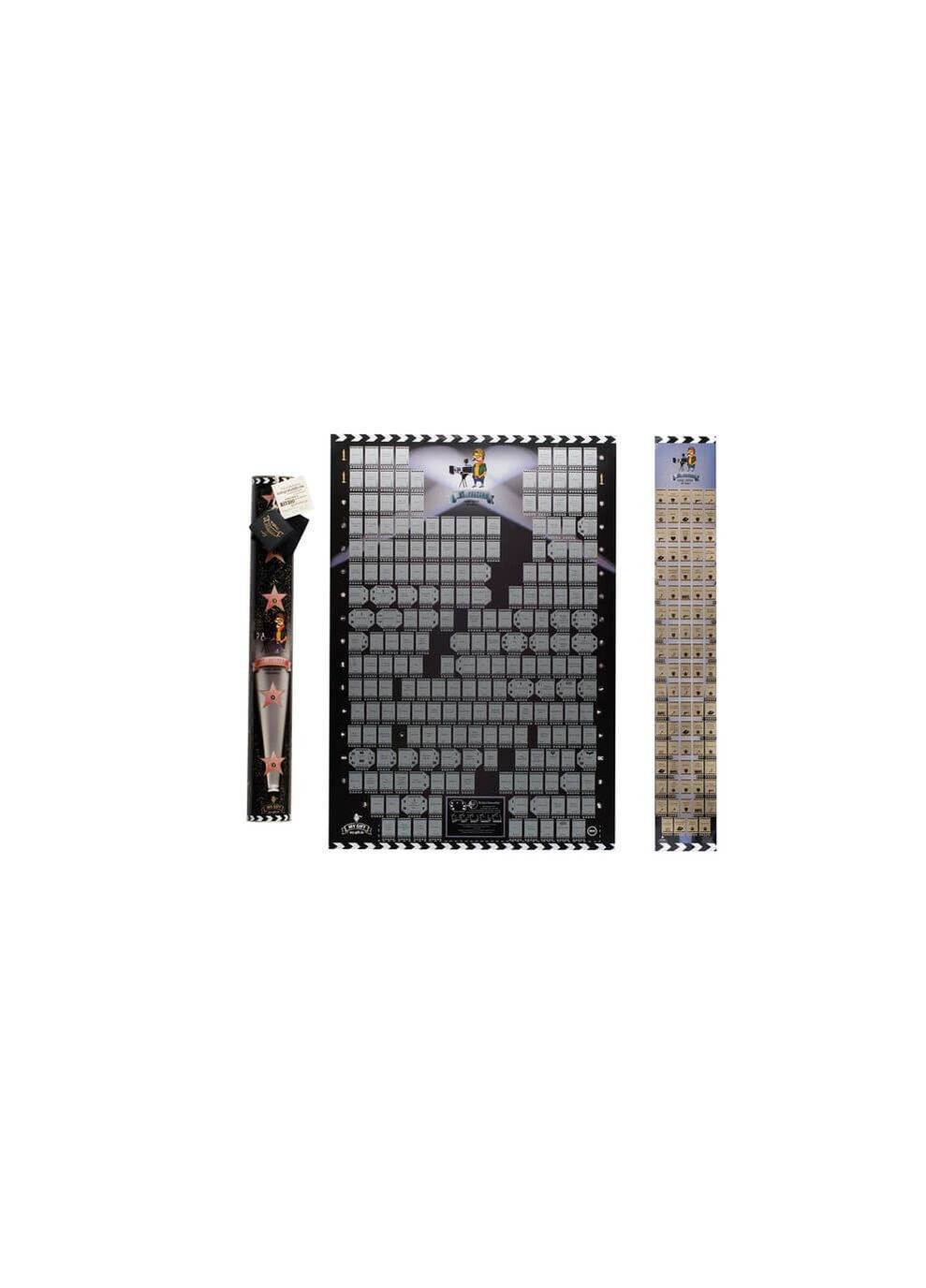 Скретч постер My Poster Cinema edition 21 century UKR в тубусе My Gift (371786318)