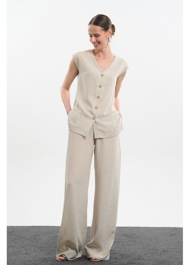 Костюм 3070 Кремово-молочный Triko Bakh (368650785)