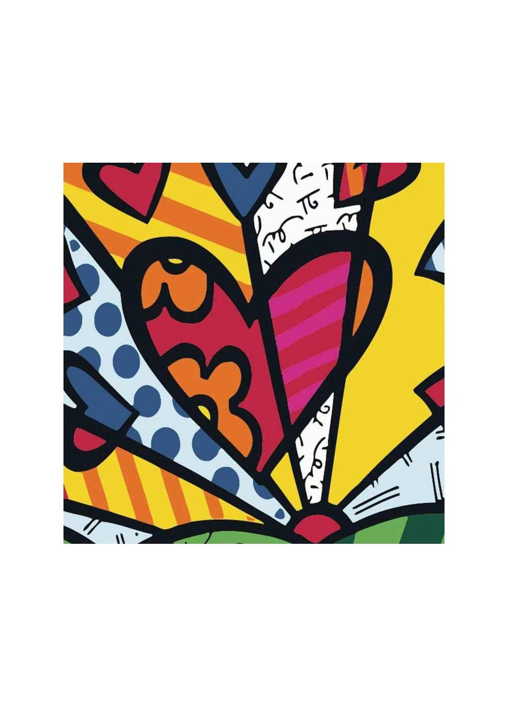 Набір для розпису по номерах Ромеро Брітто арт 20х20см HH5864 ТМ Strateg (317050286)