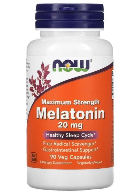 Melatonin 20 mg 90 Veg Caps Now Foods (362418983)