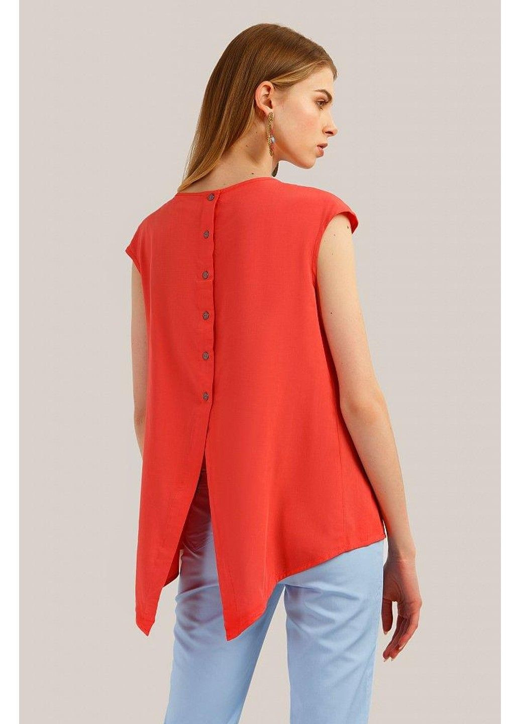 Красная летняя блузка s19-32071-326 Finn Flare