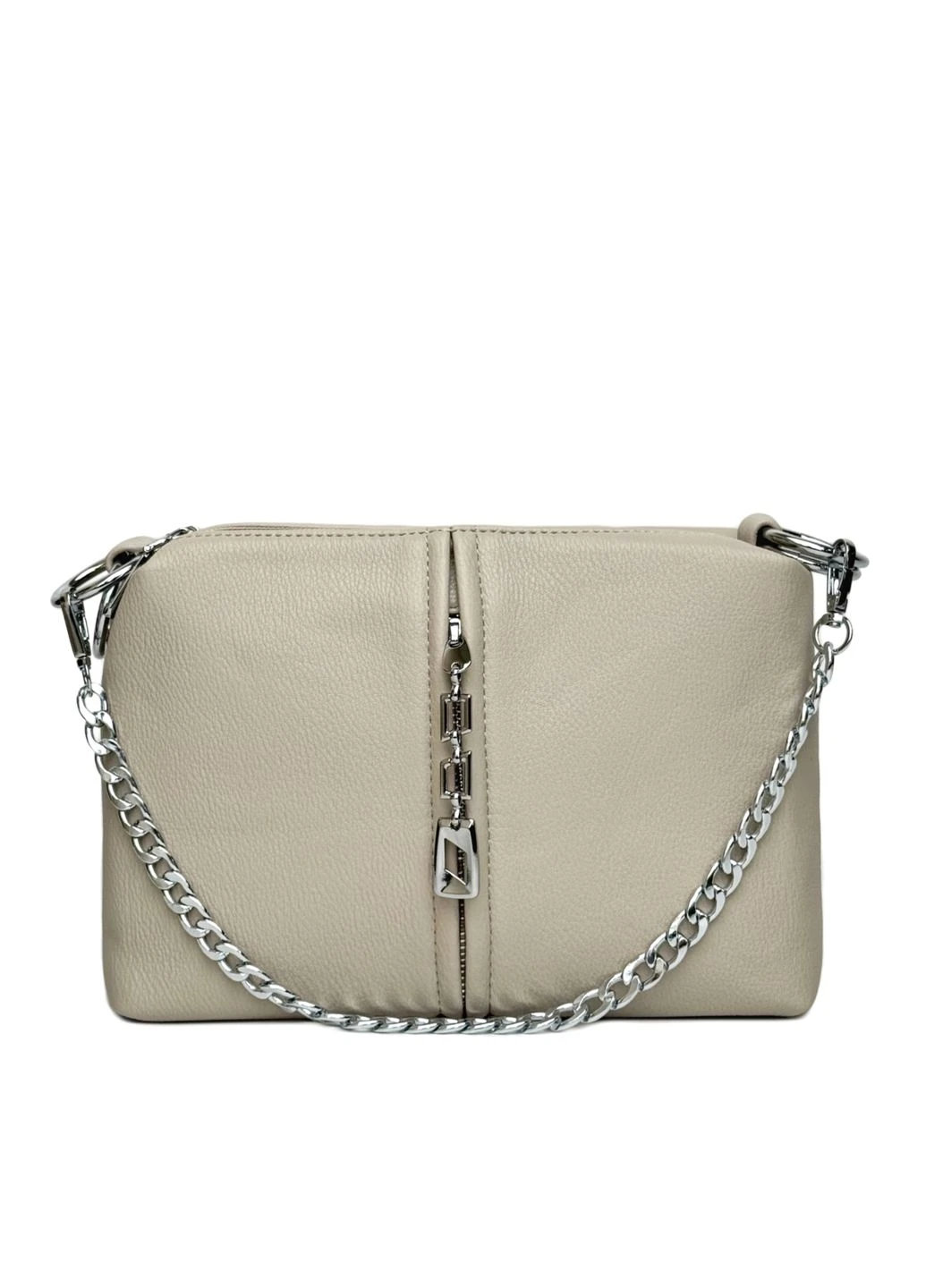 Жіноча сумка крос-боді штучна шкіра світло-бежевий 005 l.beige Yirui (400924264)
