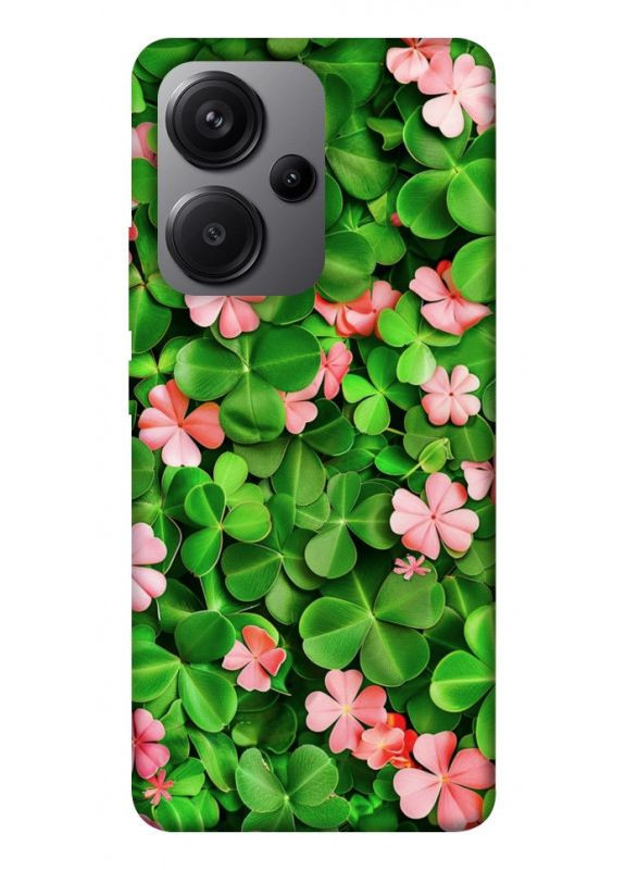 Чохол з принтом для Xiaomi Redmi Note 13 Pro+ / для Ксяомі, сяомі, ксіомі редмі ноте 13 про+ плюс Листя удачі No Brand (338599966)