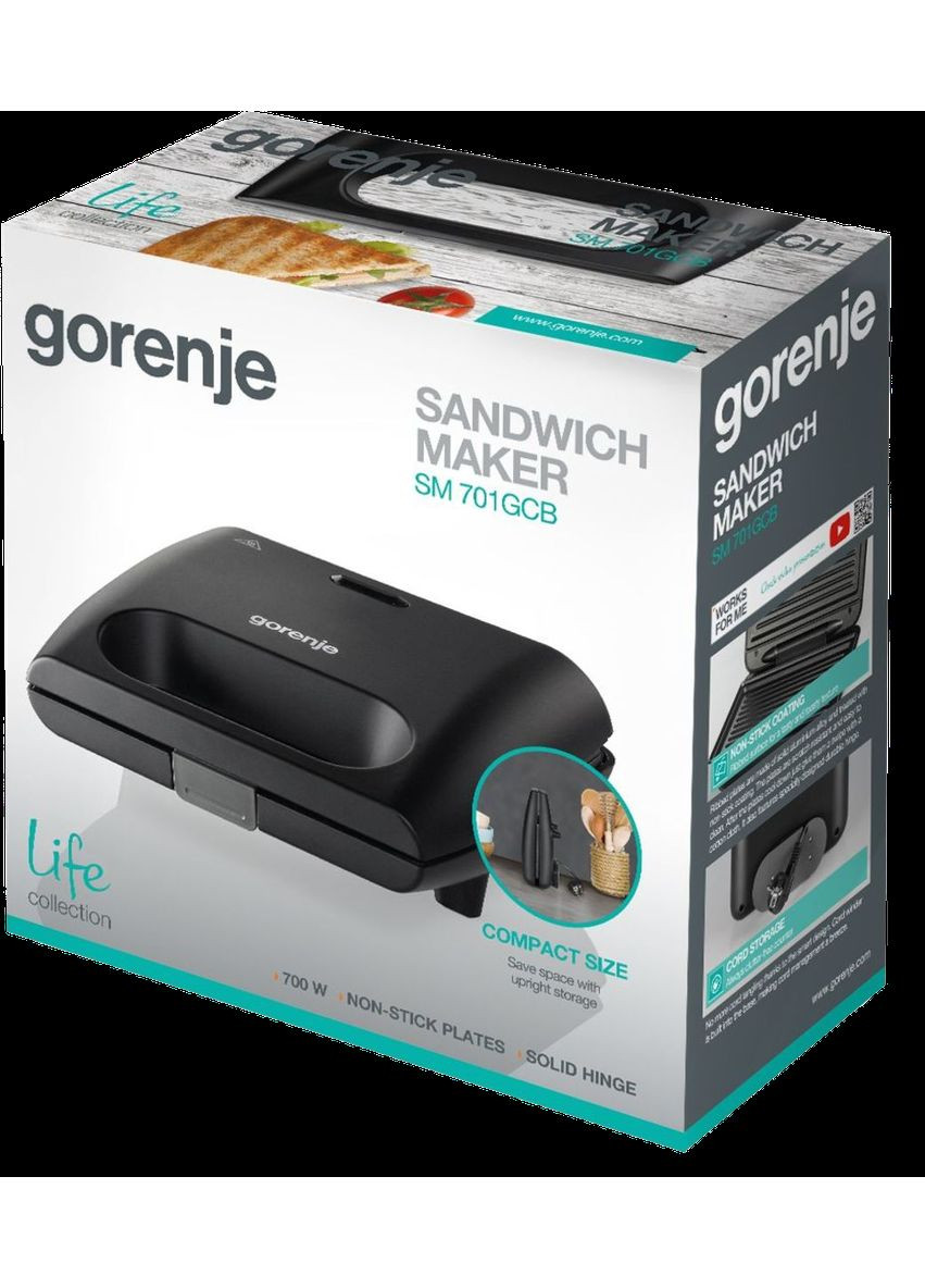 Гриль SM701SB (7094152) Gorenje (361076509)