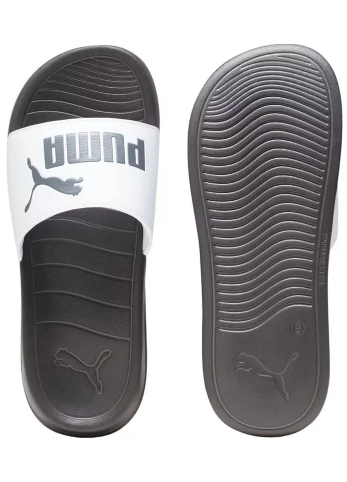 Білі тапочки chanclas popcat 20 white 372279-036 літні Puma