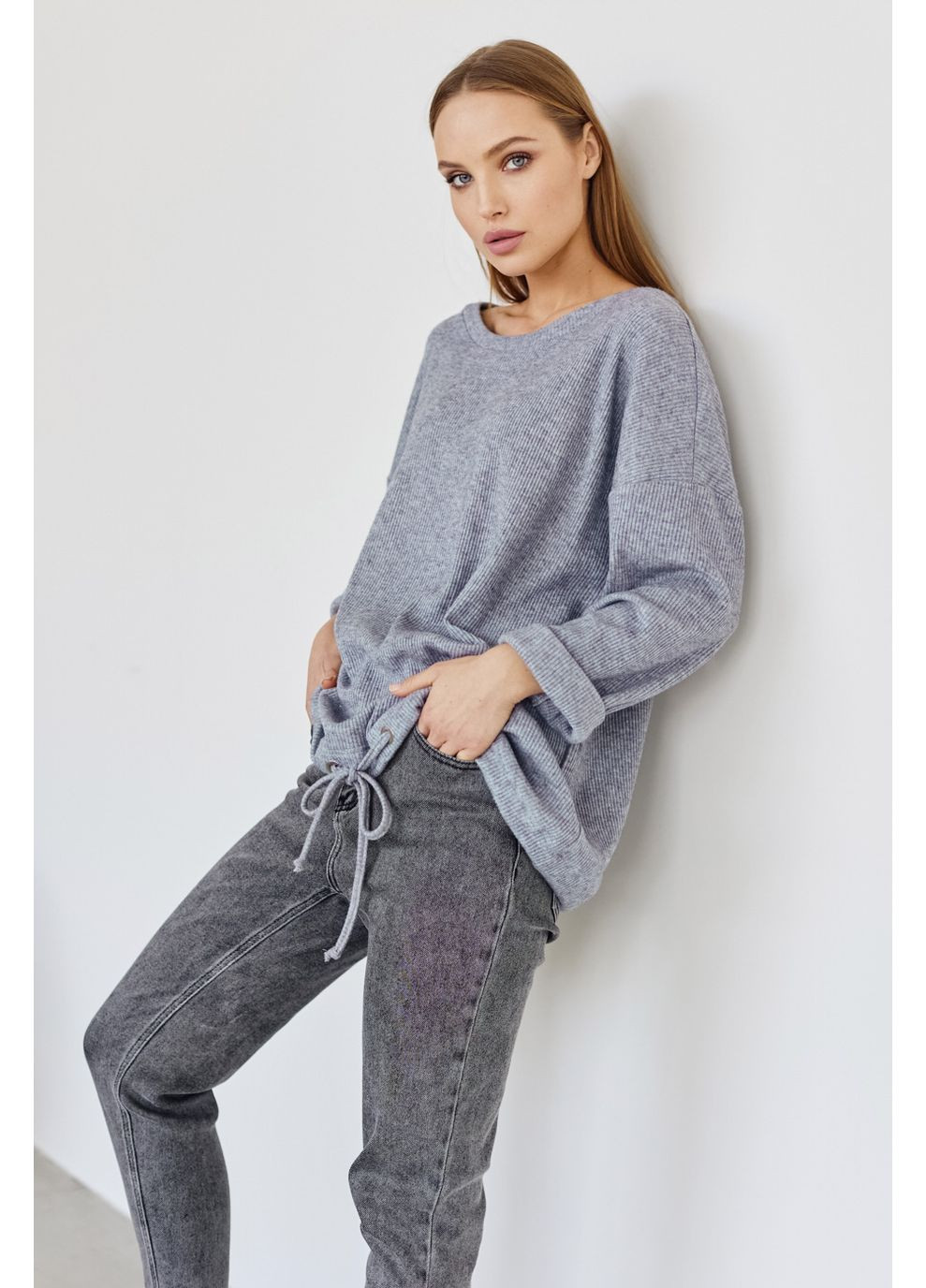 Сірий демісезонний джемпер 1979.5092 Seventeen