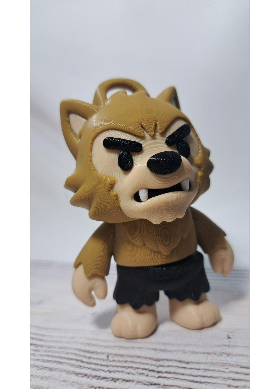 Рухлива флексі іграшка на Хелловін "Перевертень" 3D друк No Brand (372833121)