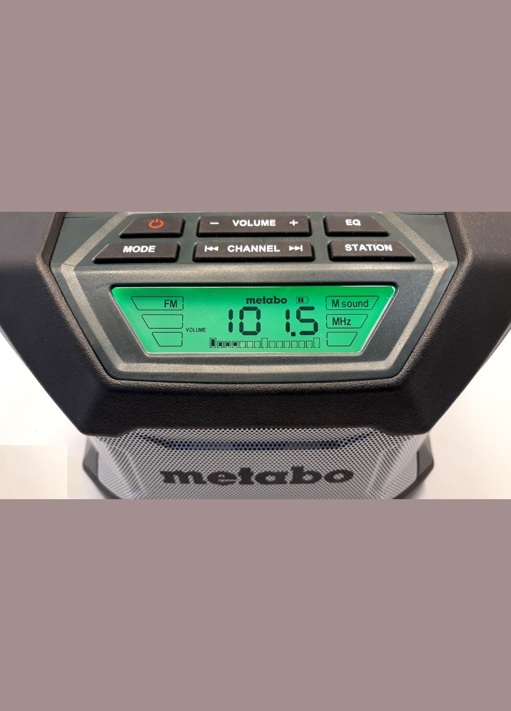 Акумуляторний радіоприймач для будівельного майданчика R 1218 BT, з с Bluetooth (Картон) 600777850 (8060) Metabo (263433703)