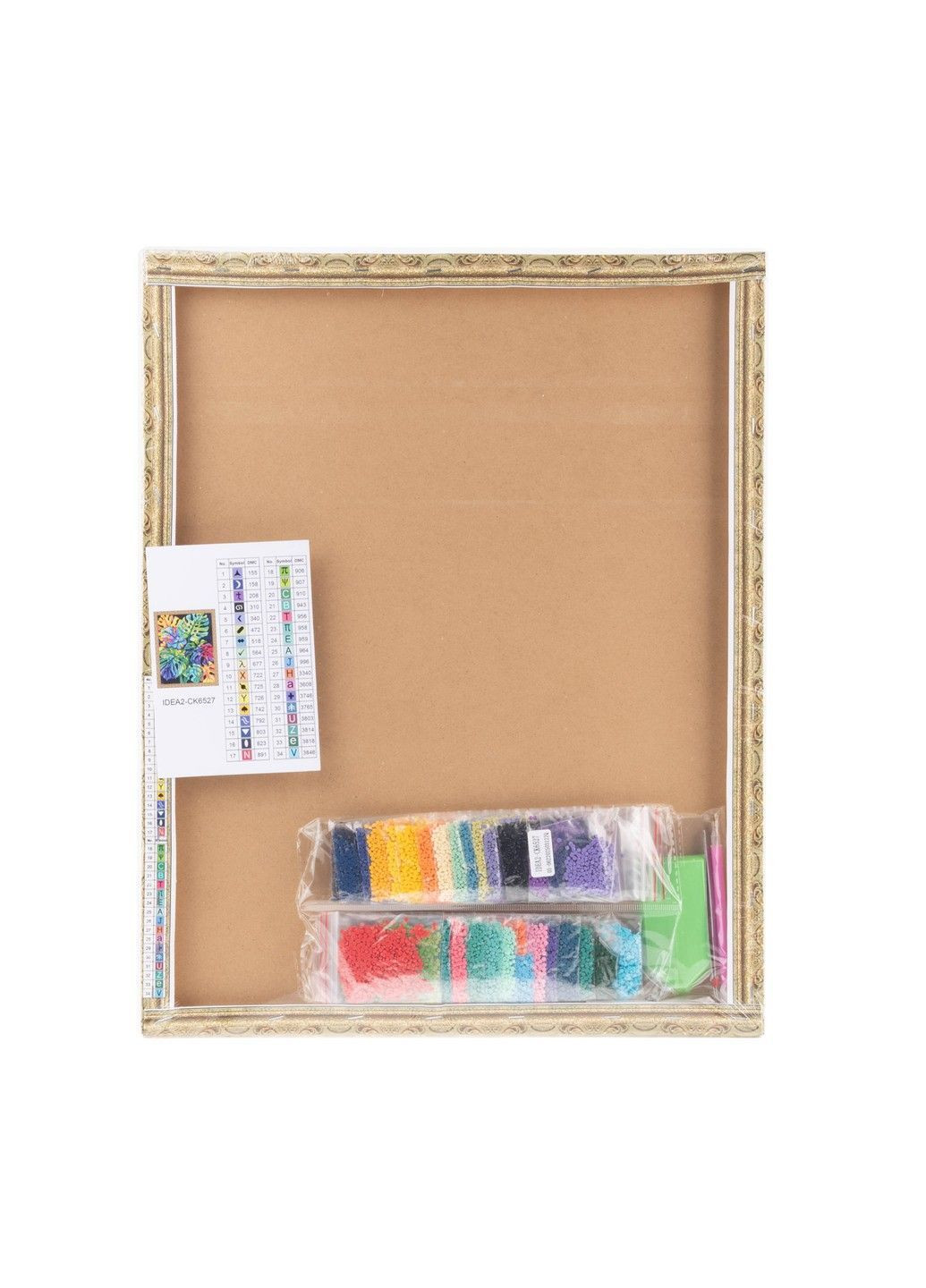 Набор с алмазной мозаикой "Цветная монстера" 40*50 см, IDEA2-CK6527, ТМ "" 99IDEAS (369734525)